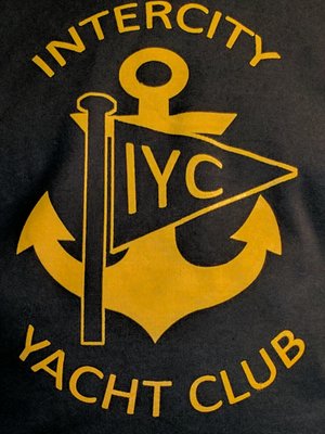 The InterCity Yacht Club anchor-and-burgee mark